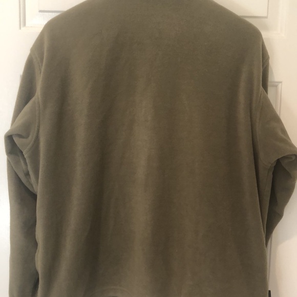 Columbia Mens Zip Up Fleece Jacket Sage color Size Large - Picture 6 of 8